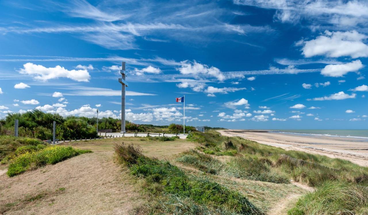 Appartement, Duplex A 500M De La Mer Avec Balcon Courseulles-sur-Mer Kültér fotó